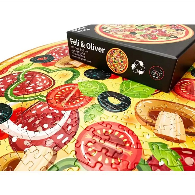 Pizza puslespil