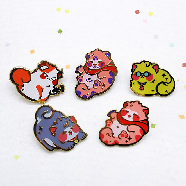 Pin Enamel Cartwn