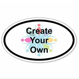 Овальні наклейки