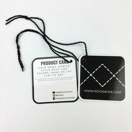 Підвісні бирки із закругленими кутами