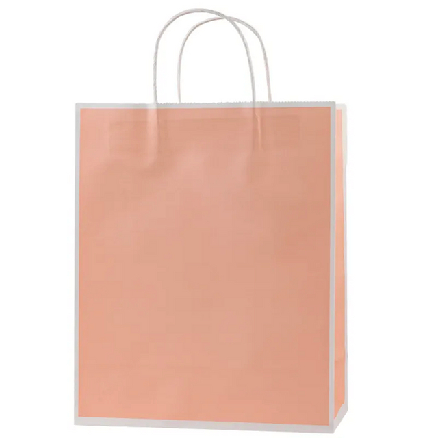 Farvede papirsposer