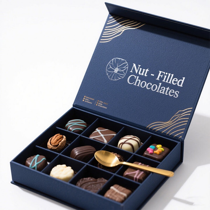 Czekoladowe pudełko upominkowe