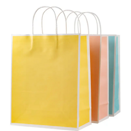 Gekleurde papieren zakken