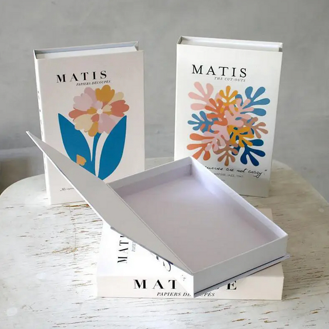 Škatla v obliki knjige