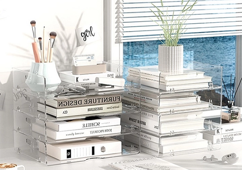 Akril kijelző állvány