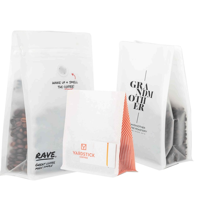Sacs d'emballage de caf&eacute;